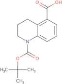 1-[(tert-Butoxy)carbonyl]-1,2,3,4-tetrahydroquinoline-5-carboxylic acid
