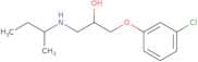 (Butan-2-yl)[3-(3-chlorophenoxy)-2-hydroxypropyl]amine