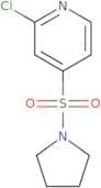 2-Chloro-4-(pyrrolidine-1-sulfonyl)pyridine