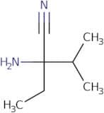 2-Amino-2-ethyl-3-methylbutanenitrile