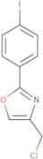 4-(Chloromethyl)-2-(4-iodophenyl)-1,3-oxazole