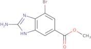 Methyl 2-amino-4-bromo-1H-1,3-benzodiazole-6-carboxylate