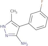4-(3-Fluorophenyl)-3-methyl-1H-pyrazol-5-amine