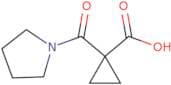1-(Pyrrolidine-1-carbonyl)cyclopropane-1-carboxylic acid