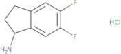 5,6-Difluoro-2,3-dihydro-1H-inden-1-amine hydrochloride