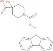 1-{[(9H-Fluoren-9-yl)methoxy]carbonyl}-4-hydroxypiperidine-4-carboxylic acid