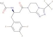 7-[(3R)-3-[(N-Acetyl)amino]-1-oxo-4-(2,4,5-trifluorophenyl)butyl]-5,6,7,8-tetrahydro-3-(trifluorom…