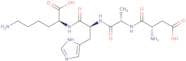 H-Asp-Ala-His-Lys-OH