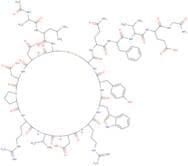 Ac-Ala-Leu-Cys-Asp-Asp-Pro-Arg-Val-Asp-Arg-Trp-Tyr-Cys-Gln-Phe-Val-Glu-Gly-NH2 (Disulfide bond)