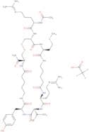 Ac-Arg-Cys-Met-5-aminopentanoyl-Arg-Val-Tyr-5-aminopentanoyl-Cys-NH2 trifluoroacetate salt (Disulf…