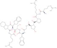 (D-Arg0, Hyp 3,Igl5,D-Igl7, Oic 8)-Bradykinin trifluoroacetate salt