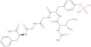 Ac-Ile-Tyr(PO3H2)-Gly-Glu-Phe-NH2 ammonium salt