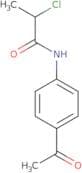 N-(4-Acetylphenyl)-2-chloropropanamide