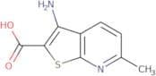 3-Amino-6-methylthieno[2,3-b]pyridine-2-carboxylic acid