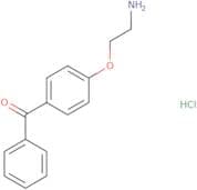 [4-(2-Aminoethoxy)phenyl](phenyl)methanone HCl