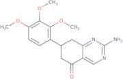 2-Amino-7-(2,3,4-trimethoxyphenyl)-7,8-dihydroquinazolin-5(6H)-one