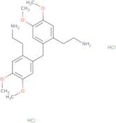 (2-{2-[2-(2-Aminoethyl)-4,5-dimethoxybenzyl]-4,5-dimethoxyphenyl}ethyl)amine dihydrochloride