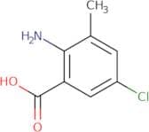 2-Amino-5-chloro-3-methylbenzoic acid