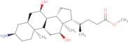 (3a,5b,7a,12a)-3-Amino-7,12-dihydroxycholan-24-oic acidmethylester