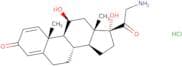 21-Amino-11,17-dihydroxy-(11b)-pregna-1,4-diene-3,20-dione hydrochloride