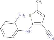 2-[(2-Aminophenyl)amino]-5-methyl-3-thiophenecarbonitrile