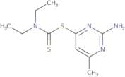 (2-Amino-6-methylpyrimidin-4-ylthio)(diethylamino)methane-1-thione