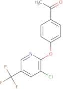 2-(4-Acetophenoxy)-3-chloro-5-trifluoromethyl pyridine