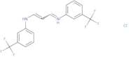 (4-aza-4-(3-(trifluoromethyl)phenyl)buta-1,3-dienyl)(3-(trifluoromethyl)phenyl)amine, hydrochloride