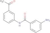 N-(3-Acetylphenyl)(3-aminophenyl)formamide