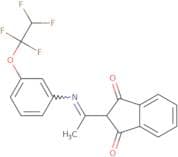 2-(2-Aza-1-methyl-2-(3-(1,1,2,2-tetrafluoroethoxy)phenyl)vinyl)indane-1,3-dione