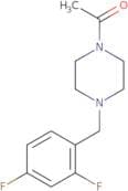 1-Acetyl-4-(2,4-difluorobenzyl)piperazine