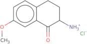 2-Amino-3,4-dihydro-7-methoxy-2H-1-naphthalenone, hydrochloride