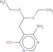 6-Amino-5(2,2-diethoxyethyl)-4-hydroxy pyrimidine