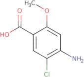 4-Amino-5-chloro-2-methoxybenzoic acid
