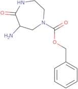 6-Amino-5-oxo-(1,4)diazepane-1-carboxylic acid benzyl ester