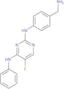 N2-[4-(Aminomethyl)phenyl]-5-fluoro-N4-phenylpyrimidine-2,4-diamine