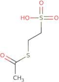 2-(Acetylsulphanyl)ethanesulphonic acid