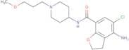 4-Amino-5-chloro-2,3-dihydro-N-[1-(3-methoxypropyl)-4-piperidinyl]-7-benzofurancarboxamide