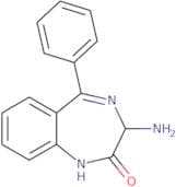 3-Amino-5-phenyl-1,3-dihydro-2H-1,4-benzodiazepin-2-one
