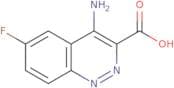 4-Amino-6-fluorocinnoline-3-carboxylic acid
