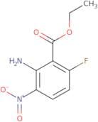 2-Amino-6-fluoro-3-nitrobenzoic acid ethyl ester