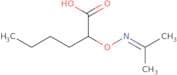 2-{[(Propan-2-ylidene)amino]oxy}hexanoic acid