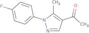1-[1-(4-Fluorophenyl)-5-methyl-1H-pyrazol-4-yl]ethan-1-one