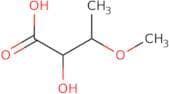 2-Hydroxy-3-methoxybutanoic acid