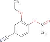 4-Cyano-2-ethoxyphenyl acetate