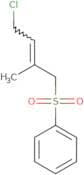 [(2E)-4-Chloro-2-methylbut-2-ene-1-sulfonyl]benzene