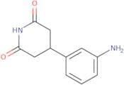4-(3-Aminophenyl)piperidine-2,6-dione