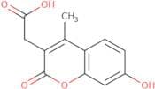 7-Hydroxy-4-methyl-3-coumarinylacetic acid