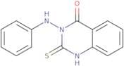 3-(Phenylamino)-2-sulfanyl-3,4-dihydroquinazolin-4-one