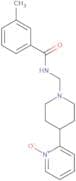 3-Methyl-N-(1-oxy-3',4',5',6'-tetrahydro-2'H-(2,4'-bipyridine)-1'-ylmethyl)benzamide